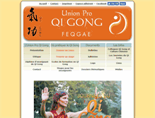 Tablet Screenshot of federationqigong.com